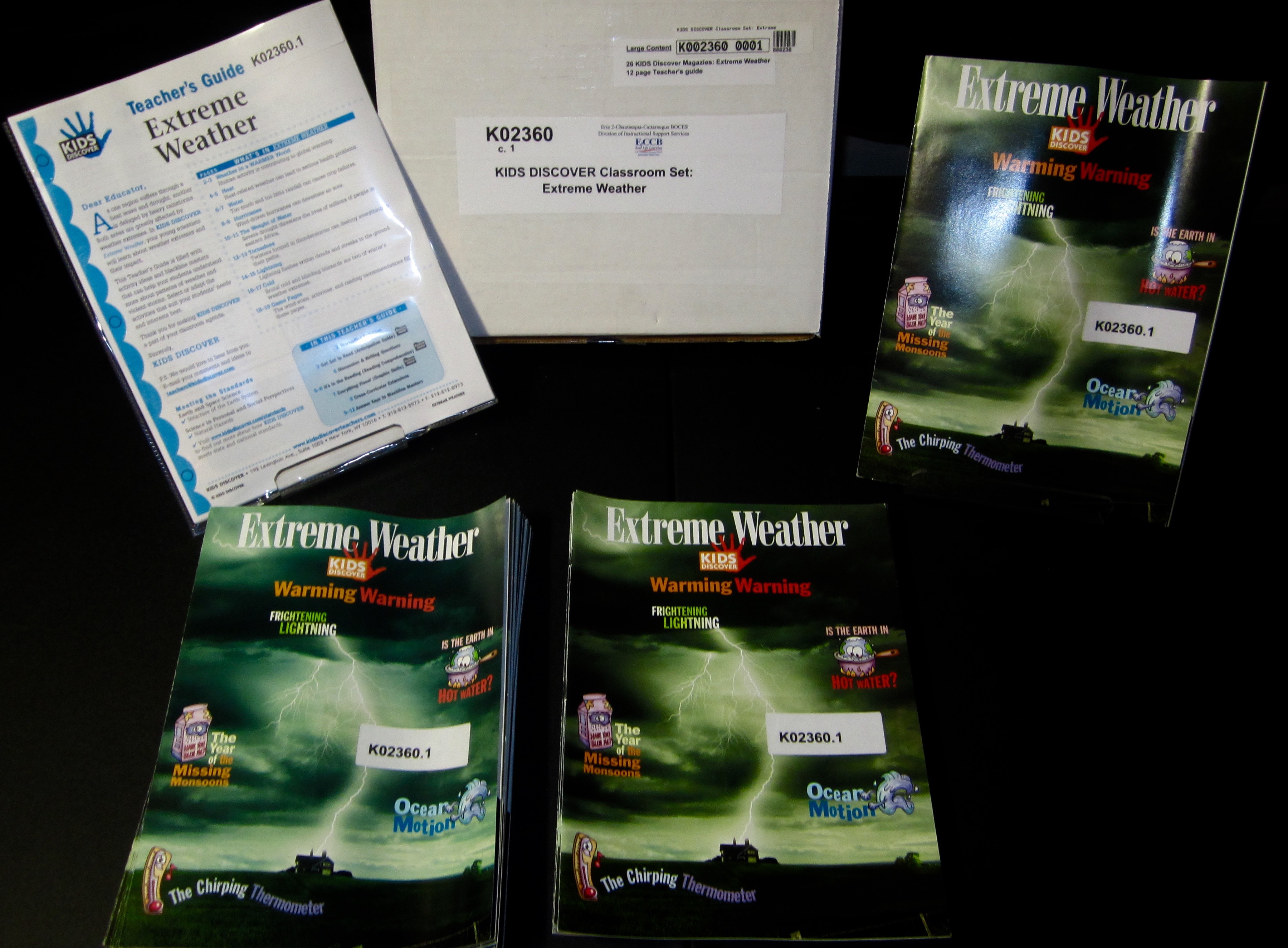 KIDS DISCOVER Classroom Set: Extreme Weather