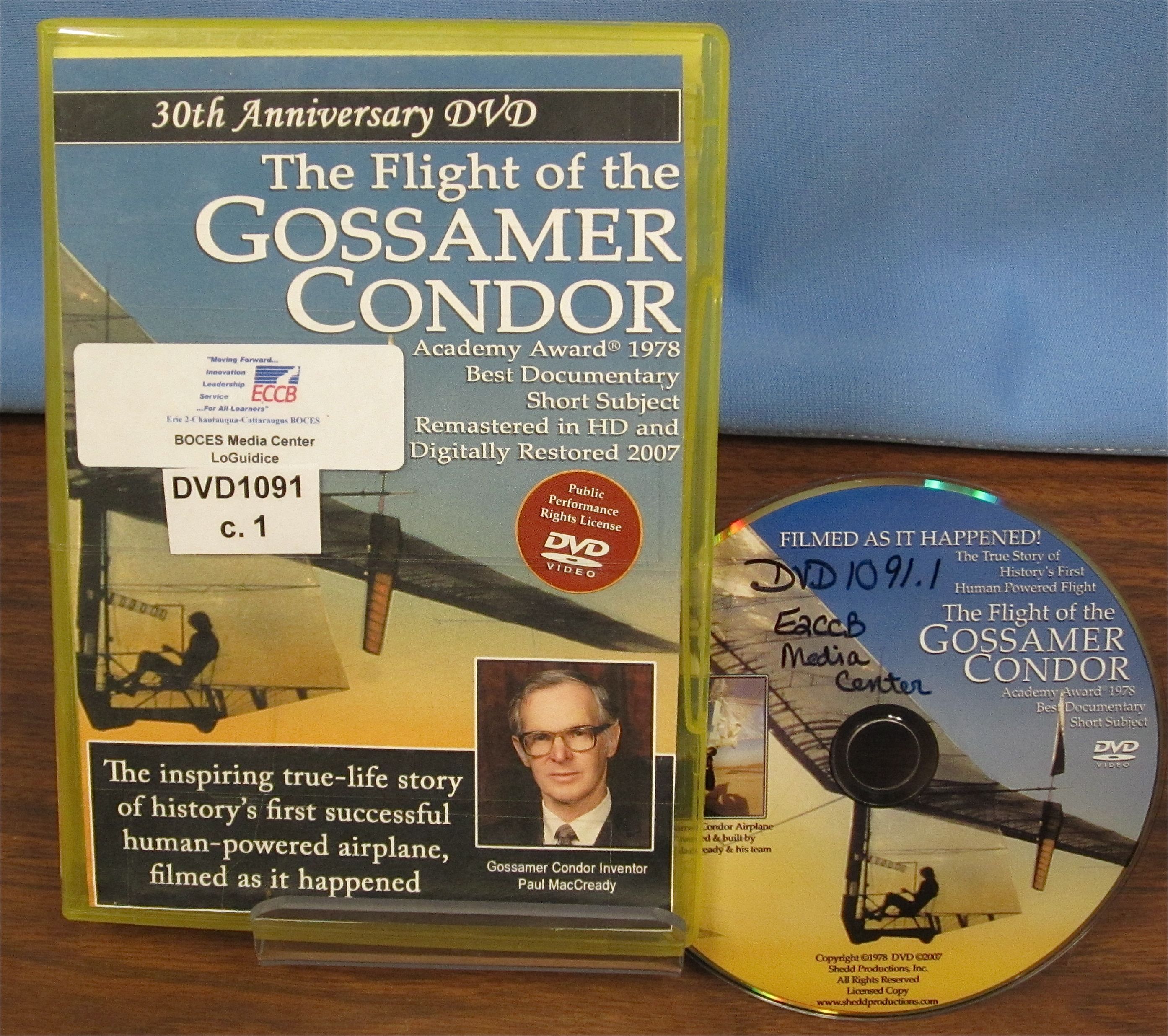 Flight of the Gossamer Condor