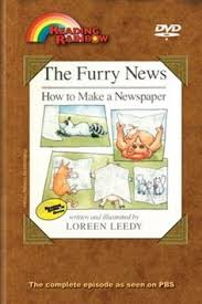 Reading Rainbow: Furry News: How to Make a Newspaper