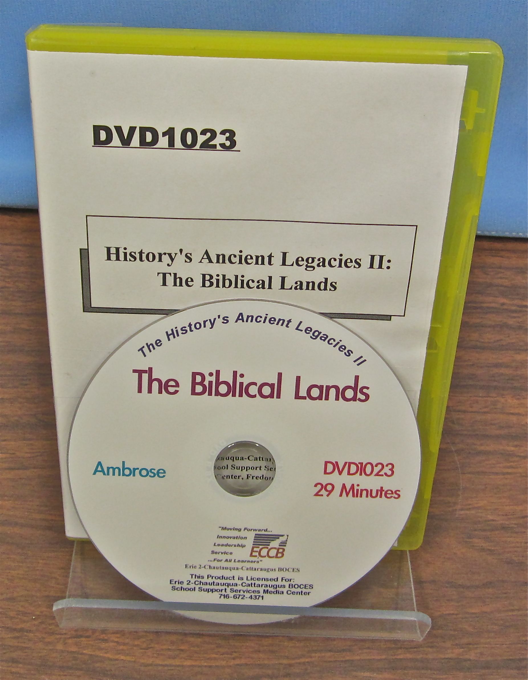 History's Ancient Legacies II: The Biblical Lands