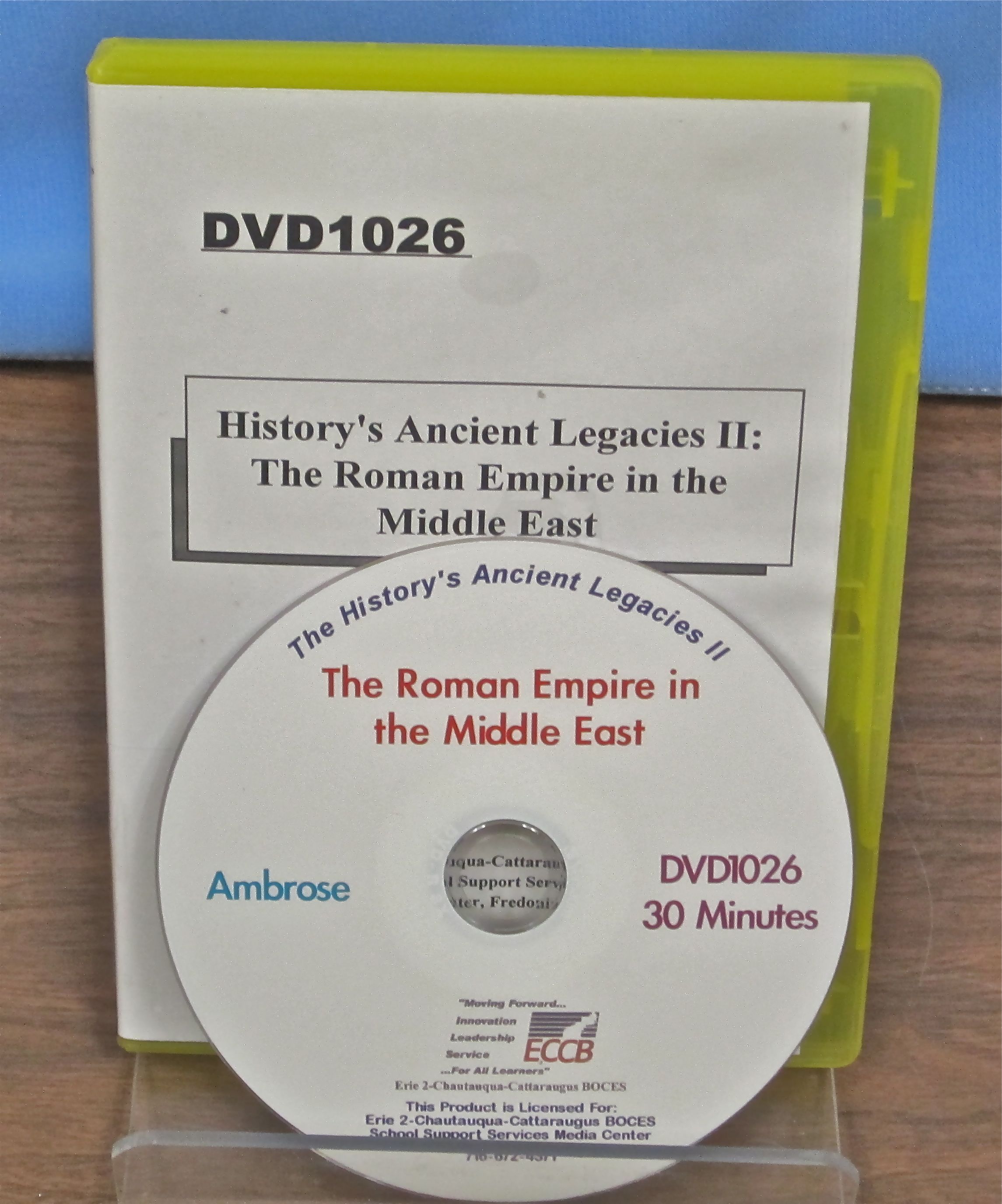 History's Ancient Legacies II: The Roman Empire in the Middle East