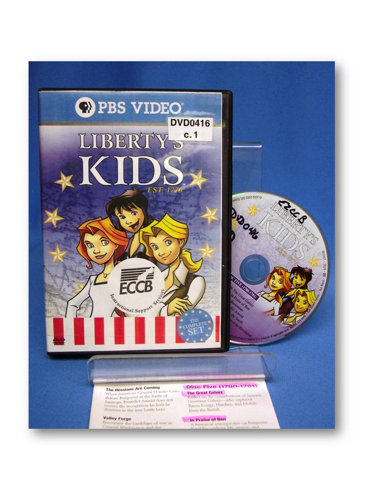 Liberty's Kids on DVD: Disc Five: (1780-1781) Episodes 29-34
