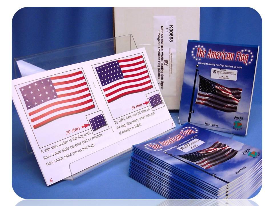 Math for the Real World Reading Set: Upper Emergent: American Flag (Grades 1-2)