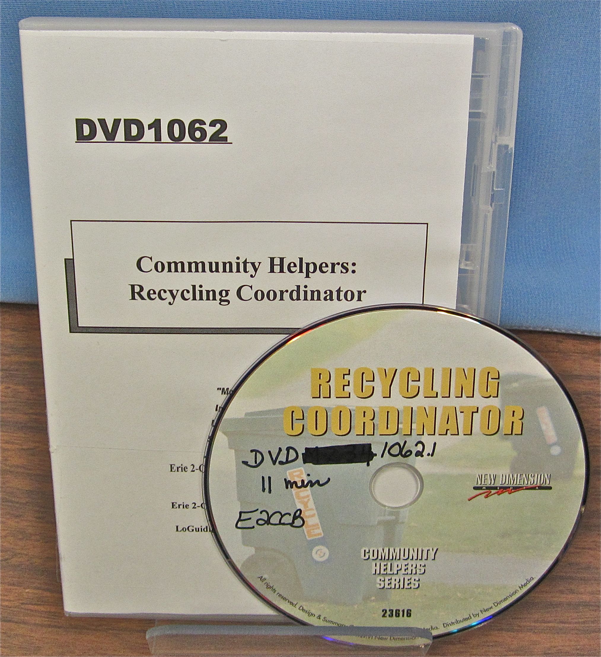 Community Helpers: Recycling Coordinator