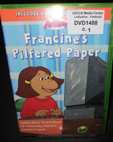 Arthur: Francine's Pilfered Paper (4 titles)