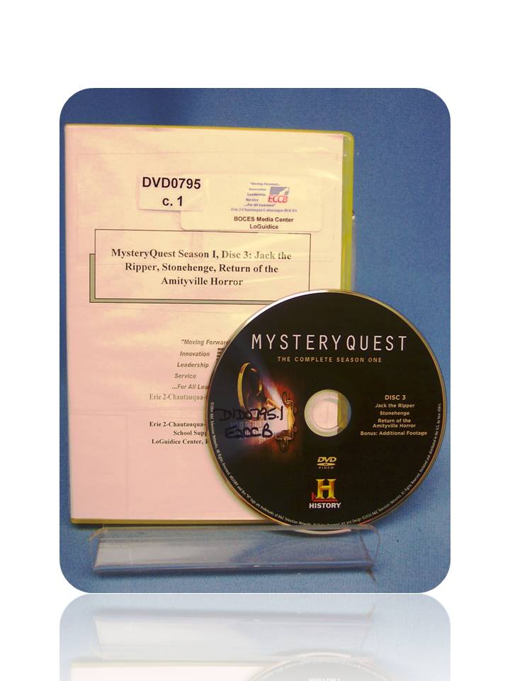 MysteryQuest Season I, Disc 3: Jack the Ripper, Stonehenge, Return of the Amityville Horror