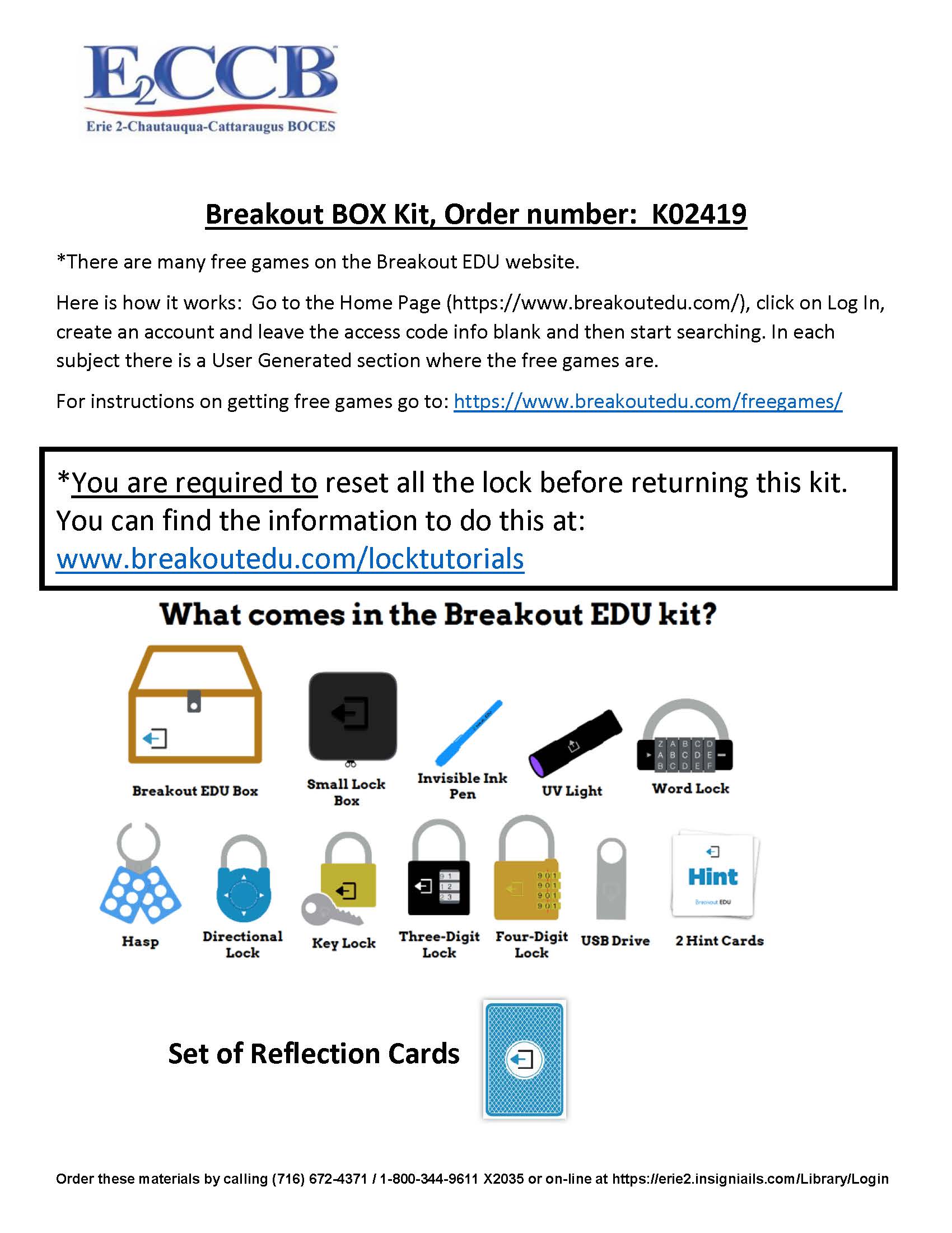 Breakout EDU Box